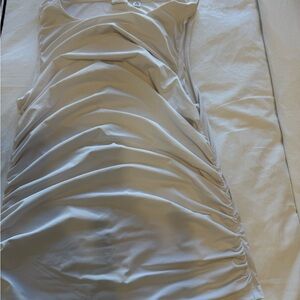 Wilfred Soft White Sleeveless Top